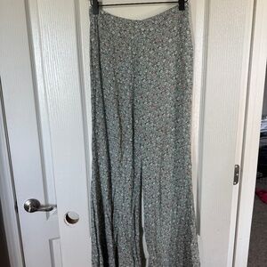 Olivacious floral pants